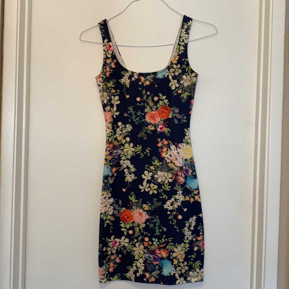 Floral mini dress